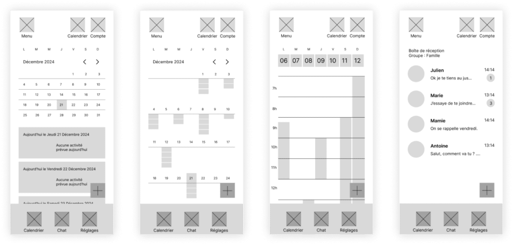 Le wireframe d'application mobile fait partie intégrante de la création d'un projet orienté UX design.