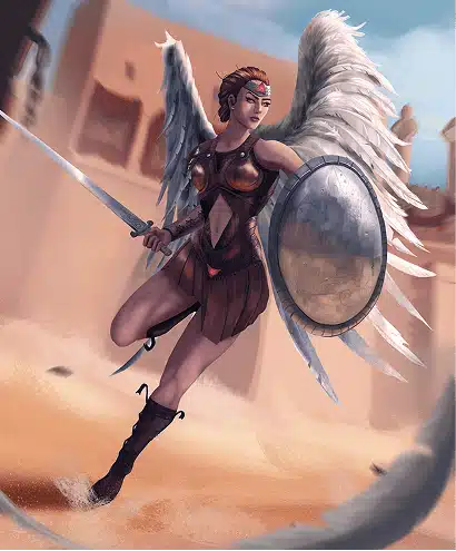 Illustration de personnage stylisé utilisée pour enrichir le design graphique d’un site web